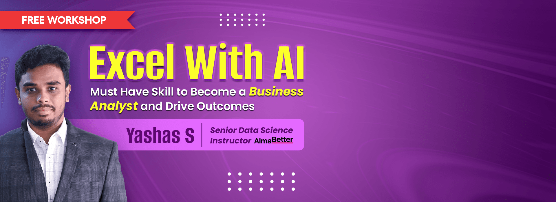 Excel with AI: Must have skill to Become a Business Analyst and drive outcomes
