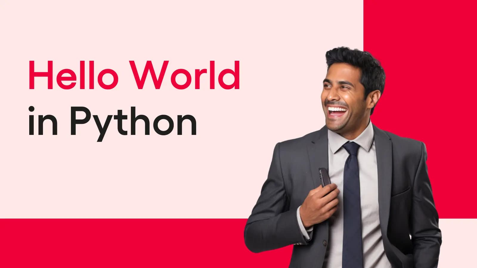 How to Print Hello World in Python