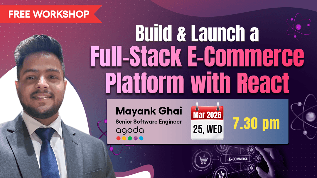 Build & Launch a Full-Stack E-Commerce Platform with React
