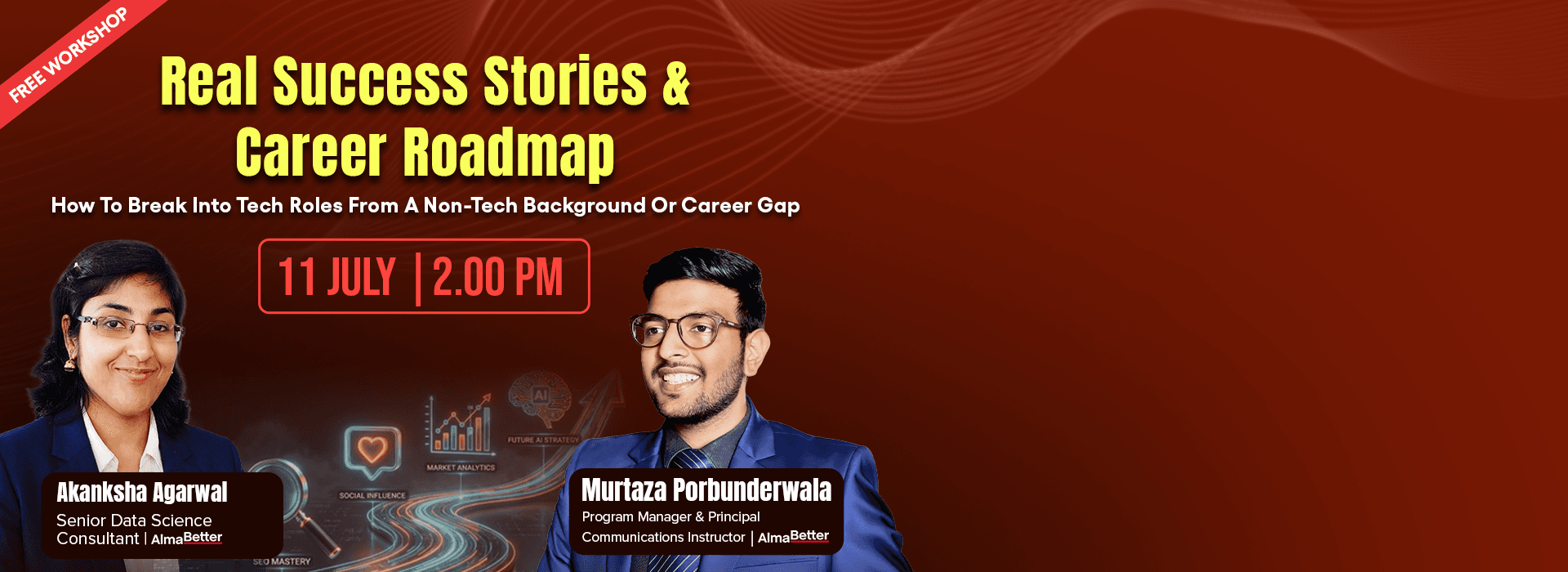 Real Success Stories & Career Roadmap:  How to Break Into Tech Roles from a Non-Tech Background or Career Gap