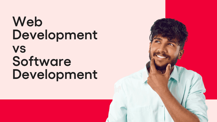 difference between web developer and software developer